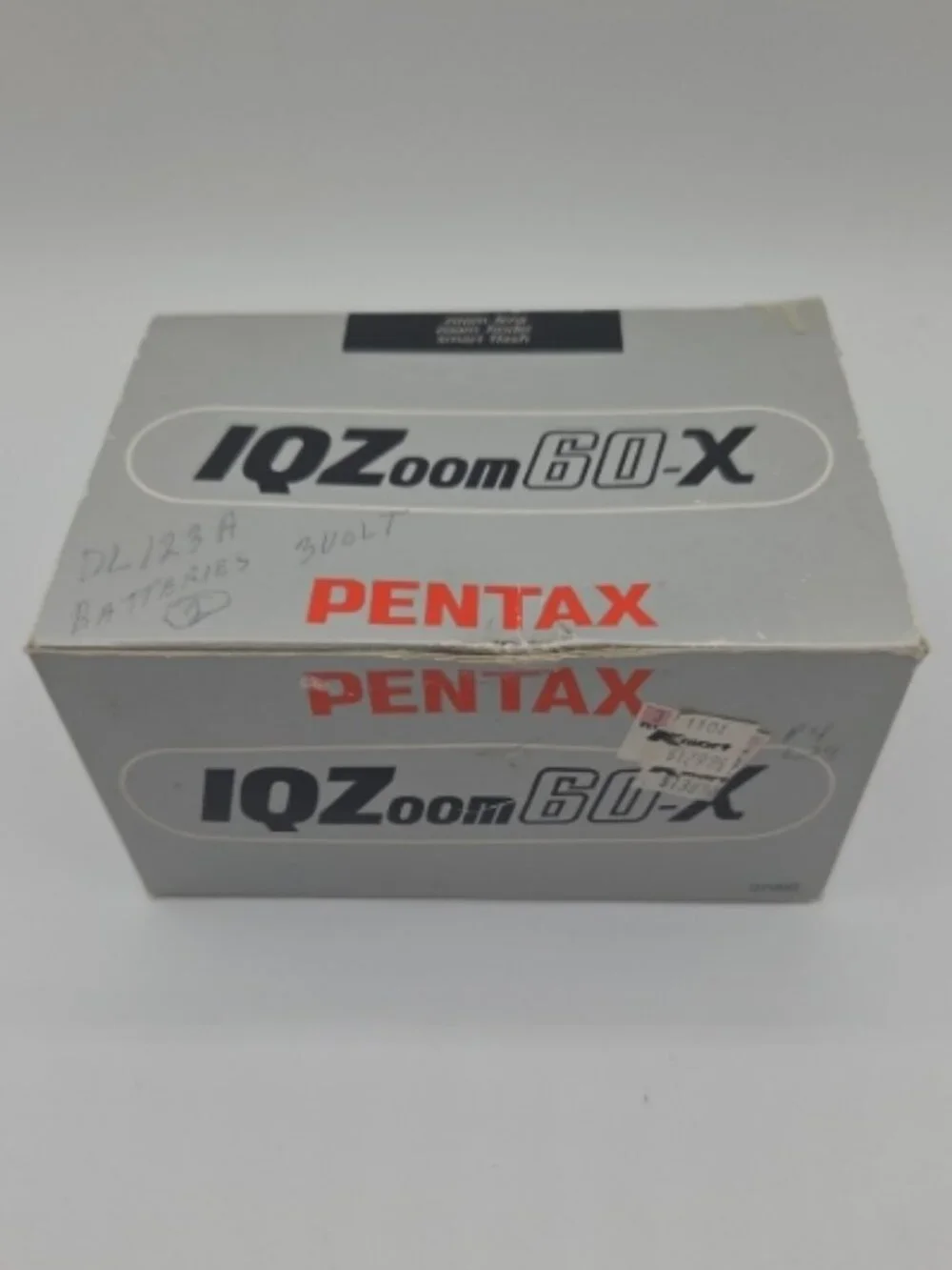 Pentax IQZoom 60‑X 35mm Film Camera w/ Box & Manual